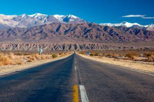 Scenic road in northern Argentina